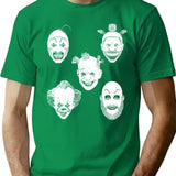 Mens Funny Clowning Around Gift For Music Fans T-Shirt for Men & Women, T-Shirts Graphic Tee - Green