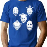 Mens Funny Clowning Around Gift For Music Fans T-Shirt for Men & Women, T-Shirts Graphic Tee - Blue