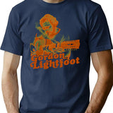 Mens Funny Gordon Lightfoot Gift For Music Fans T-Shirt for Men & Women, T-Shirts Graphic Tee - Navy