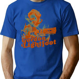 Mens Funny Gordon Lightfoot Gift For Music Fans T-Shirt for Men & Women, T-Shirts Graphic Tee - Blue