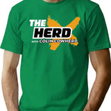 Menx27S The Herd With Colin Cowherd Logo Classic T-Shirt for Men & Women, T-Shirts Graphic Tee - Green