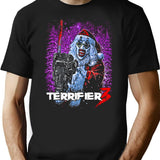 Merry Christmast Terrifier Classic Retro T-Shirt for Men & Women, T-Shirts Graphic Tee - Black