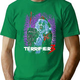 Merry Christmast Terrifier Classic Retro T-Shirt for Men & Women, T-Shirts Graphic Tee - Green