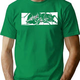 Mezzanine T-Shirt for Men & Women, T-Shirts Graphic Tee - Green