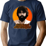 Michael Mcdonald Tribute T-Shirt for Men & Women, T-Shirts Graphic Tee - Navy