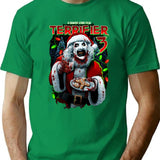 Milk And Carnage Red Christmas - Terrifier Christmas T-Shirt for Men & Women, T-Shirts Graphic Tee - Green