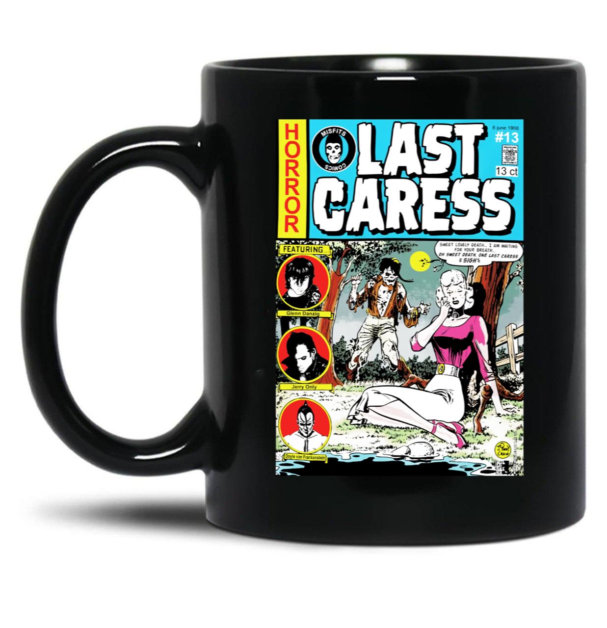 Misfits Last Caress Classic Black Coffee Mug, Gift Coffee Mug