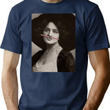 Miss Lily T-Shirt for Men & Women, T-Shirts Graphic Tee - Navy
