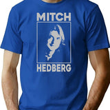 Mitch Hedberg T-Shirt for Men & Women, T-Shirts Graphic Tee - Blue