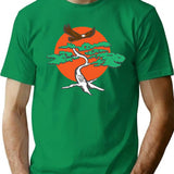 Miyagi-Do 24 T-Shirt for Men & Women, T-Shirts Graphic Tee - Green