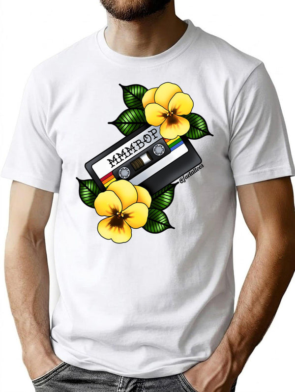 Mmmbop T-Shirt for Men & Women, T-Shirts Graphic Tee - White