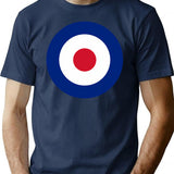 Mod T-Shirt for Men & Women, T-Shirts Graphic Tee - Navy