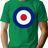 Mod T-Shirt for Men & Women, T-Shirts Graphic Tee - Green