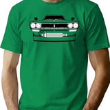 Modified Classic Djm Skyline T-Shirt for Men & Women, T-Shirts Graphic Tee - Green
