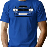 Modified Classic Djm Skyline T-Shirt for Men & Women, T-Shirts Graphic Tee - Blue