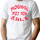 Mogwai Not For Sale Premium Heavyweight Cotton T-Shirt - White