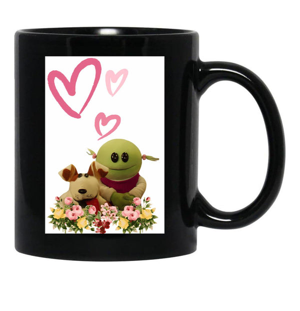 Mona Russer Nanalan Black Coffee Mug, Gift Coffee Mug - Black