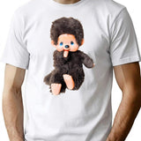 Monchichi Doll T-Shirt for Men & Women, T-Shirts Graphic Tee - White