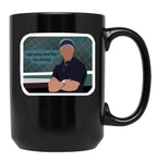 Moneyball Quote Black Coffee Mug, Gift Coffee Mug