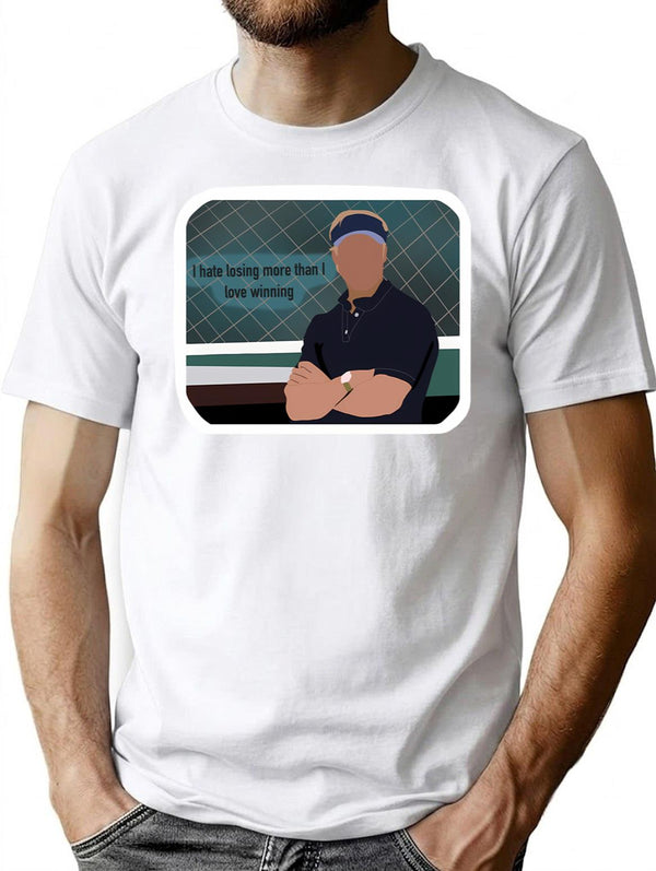 Moneyball Quote Premium Heavyweight Cotton T-Shirt - White