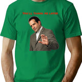 Monk You'll Thank Me Later Funny s and Accessories Premium Heavyweight Cotton T-Shirt - Green