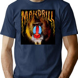 Monkey Funky T-Shirt for Men & Women, T-Shirts Graphic Tee - Navy