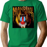 Monkey Funky T-Shirt for Men & Women, T-Shirts Graphic Tee - Green