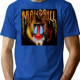 Monkey Funky T-Shirt for Men & Women, T-Shirts Graphic Tee - Blue