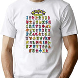 Monsters in My Pocket Premium Heavyweight Cotton T-Shirt - White
