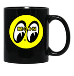 Moon Eyes Black Coffee Mug, Gift Coffee Mug - Black