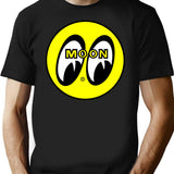 Moon Eyes Premium Heavyweight Cotton T-Shirt - Black