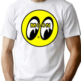Moon Eyes Premium Heavyweight Cotton T-Shirt - White