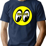 Moon Eyes Premium Heavyweight Cotton T-Shirt - Navy