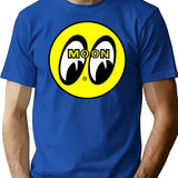 Moon Eyes Premium Heavyweight Cotton T-Shirt - Blue