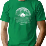 Moon Song T-Shirt for Men & Women, T-Shirts Graphic Tee - Green