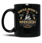 Moonshine Dukes Of Hazzard Uncle Jesse Black Coffee Mug, Gift Coffee Mug
