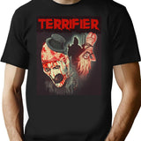 More Then Awesome Terrifier Movie Horror Art The Clown Poster Art Graphic For Fan T-Shirt for Men & Women, T-Shirts Graphic Tee - Black