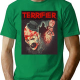 More Then Awesome Terrifier Movie Horror Art The Clown Poster Art Graphic For Fan T-Shirt for Men & Women, T-Shirts Graphic Tee - Green