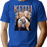 Morrison Vintage Bootleg T-Shirt for Men & Women, T-Shirts Graphic Tee - Blue