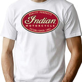 Motorcycle Enthusiast T-Shirt for Men & Women, T-Shirts Graphic Tee - White