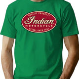 Motorcycle Enthusiast T-Shirt for Men & Women, T-Shirts Graphic Tee - Green