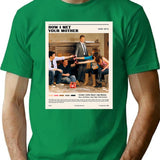 Movie Design Vintage T-Shirt for Men & Women, T-Shirts Graphic Tee - Green