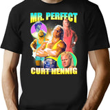 Mr Perfect T-Shirt for Men & Women, T-Shirts Graphic Tee - Black