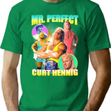 Mr Perfect T-Shirt for Men & Women, T-Shirts Graphic Tee - Green