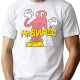 Mr. Shrug T-Shirt for Men & Women, T-Shirts Graphic Tee - White