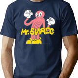 Mr. Shrug T-Shirt for Men & Women, T-Shirts Graphic Tee - Navy
