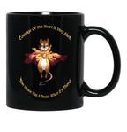 Mrs Brisby With Nicodemus'S Quote Black Coffee Mug, Gift Coffee Mug - Black