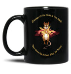 Mrs Brisby With Nicodemus'S Quote Black Coffee Mug, Gift Coffee Mug