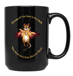 Mrs Brisby With Nicodemus'S Quote Black Coffee Mug, Gift Coffee Mug