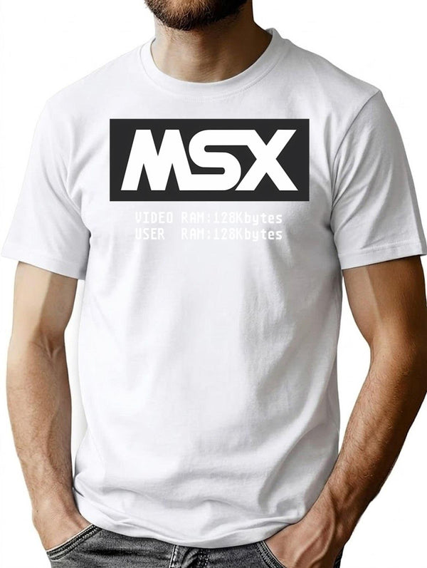 Msx Bios T-Shirt T-Shirt for Men & Women, T-Shirts Graphic Tee - White